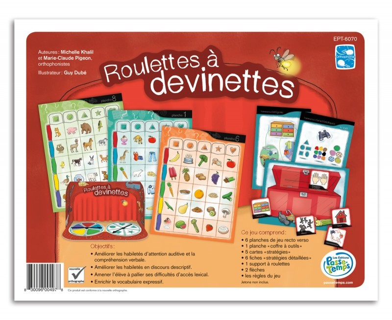 Roulettes A Devinettes Pirouette Editions
